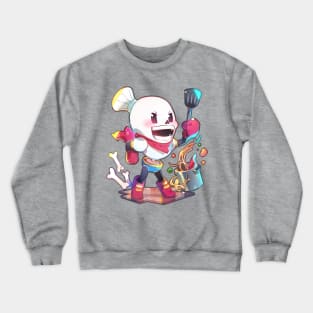 undertale- papyrus Crewneck Sweatshirt